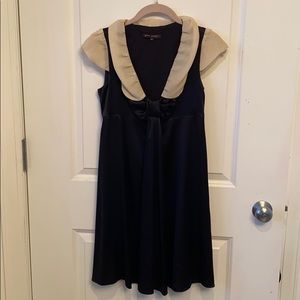 Betsy Johnson Black Silk dress size 0